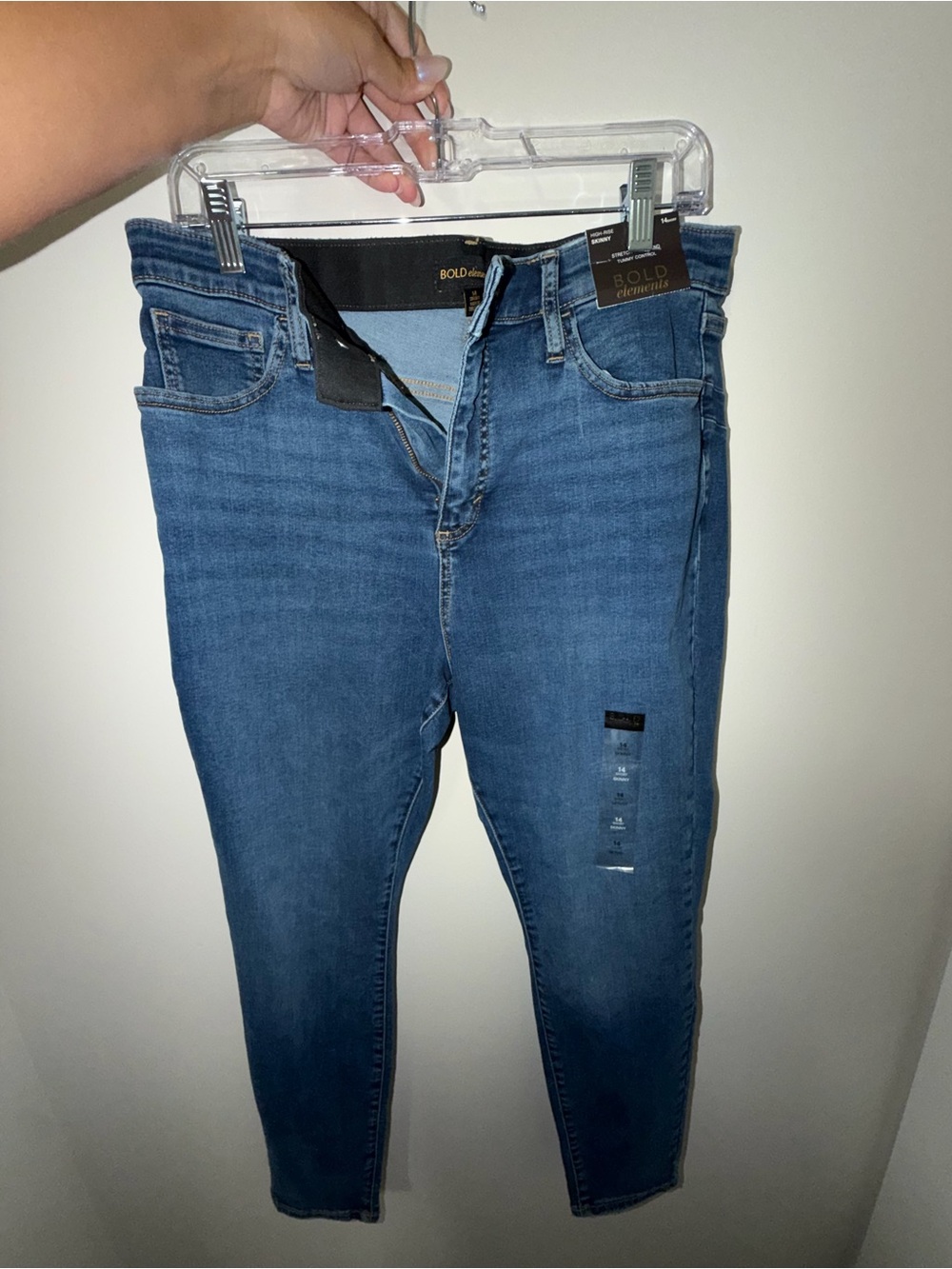 BOLD elements Dark Blue Slim Stretch Jeans